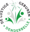 Logo van De Lustige Geburen, kermis comité uit Denderbelle
